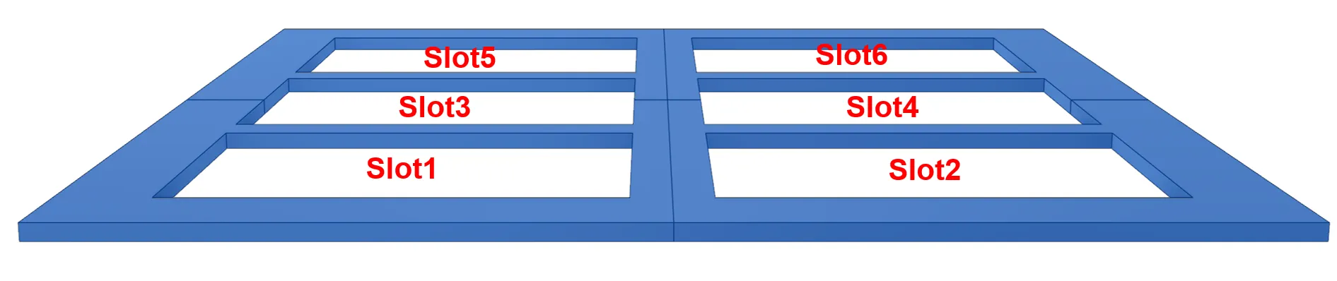 6 个 deck 槽位与 JSON protocol 中 slot 字段的对应关系