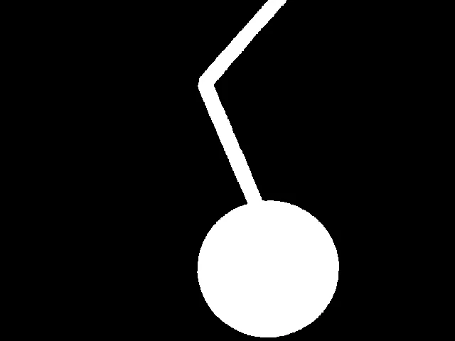 参数 C=0.5 T=40 E=0 时的阈值化结果